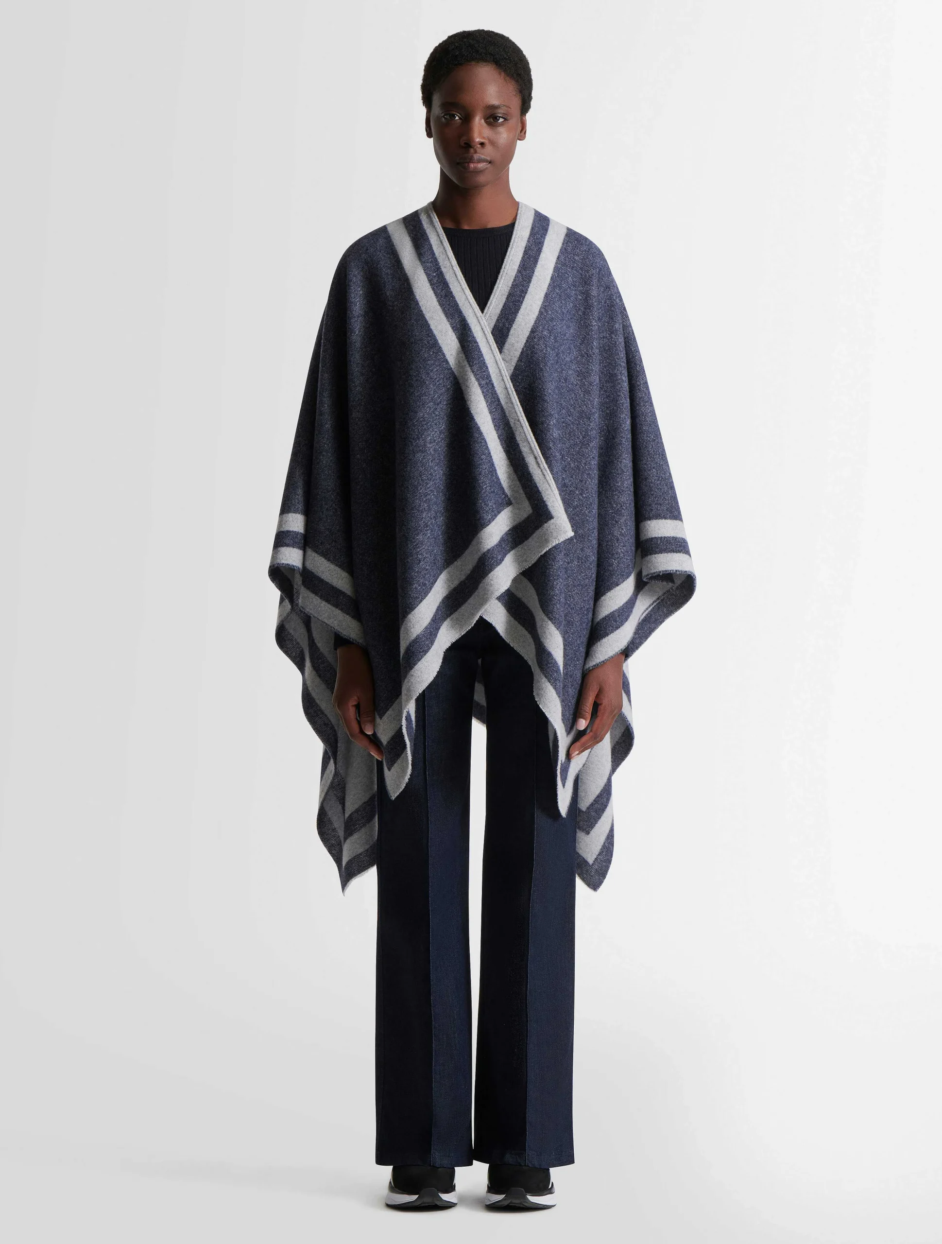 Zubehor*Fusalp Zubehor Jacquard-Poncho